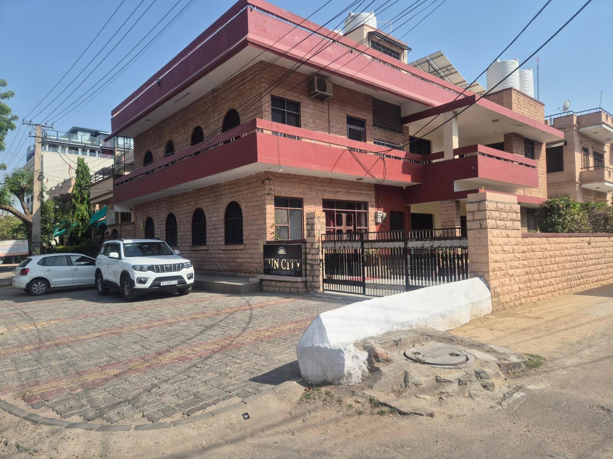 Hotel Gajender Niwas Sun City A Boutique Stay Jodhpur  Eksteriør billede